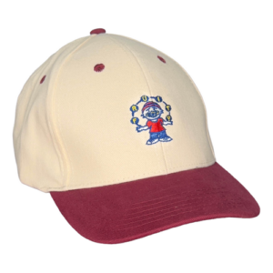 Fruity Hat Juggler Two Tone Natural/Maroon