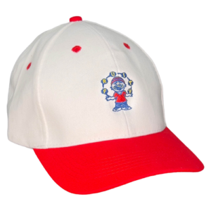 Fruity Hat Juggler Two Tone White/Red