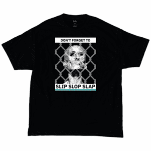 Fruity Tee Slip Slop Slap  Black
